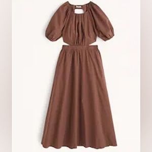 A&F Cut-out midi dress